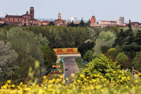 Esteban Ocon (FRA) Alpine F1 Team A521.
16.04.2021. Formula 1 World Championship, Rd 2, Emilia Romagna Grand Prix, Imola, Italy, Practice Day.
- www.xpbimages.com, EMail: requests@xpbimages.com © Copyright: Batchelor / XPB Images
