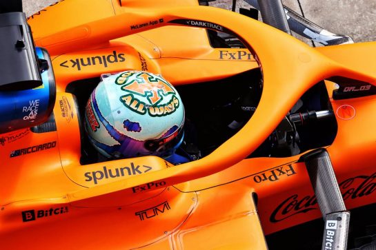 Daniel Ricciardo (AUS) McLaren MCL35M.
16.04.2021. Formula 1 World Championship, Rd 2, Emilia Romagna Grand Prix, Imola, Italy, Practice Day.
- www.xpbimages.com, EMail: requests@xpbimages.com © Copyright: Moy / XPB Images