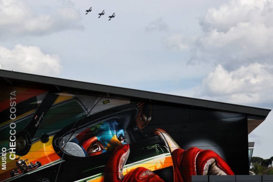 Circuit atmosphere.
16.04.2021. Formula 1 World Championship, Rd 2, Emilia Romagna Grand Prix, Imola, Italy, Practice Day.
- www.xpbimages.com, EMail: requests@xpbimages.com © Copyright: Batchelor / XPB Images