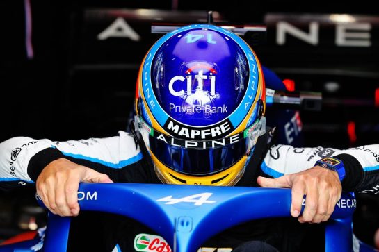 Fernando Alonso (ESP) Alpine F1 Team A521.
17.04.2021. Formula 1 World Championship, Rd 2, Emilia Romagna Grand Prix, Imola, Italy, Qualifying Day.
- www.xpbimages.com, EMail: requests@xpbimages.com © Copyright: Moy / XPB Images