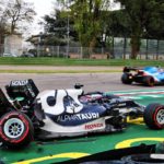 Tsunoda apologetic for crash after ‘pushing too hard’ in Q1