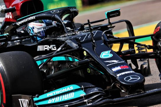 Valtteri Bottas (FIN) Mercedes AMG F1 W12.
17.04.2021. Formula 1 World Championship, Rd 2, Emilia Romagna Grand Prix, Imola, Italy, Qualifying Day.
- www.xpbimages.com, EMail: requests@xpbimages.com © Copyright: Batchelor / XPB Images