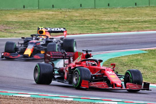 Charles Leclerc (MON) Ferrari SF-21.
18.04.2021. Formula 1 World Championship, Rd 2, Emilia Romagna Grand Prix, Imola, Italy, Race Day.
- www.xpbimages.com, EMail: requests@xpbimages.com &copy; Copyright: Charniaux / XPB Images