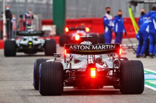 Lance Stroll (CDN) Aston Martin F1 Team AMR21.
18.04.2021. Formula 1 World Championship, Rd 2, Emilia Romagna Grand Prix, Imola, Italy, Race Day.
- www.xpbimages.com, EMail: requests@xpbimages.com &copy; Copyright: Moy / XPB Images