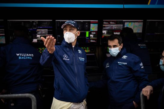George Russell (GBR) Williams Racing.
18.04.2021. Formula 1 World Championship, Rd 2, Emilia Romagna Grand Prix, Imola, Italy, Race Day.
- www.xpbimages.com, EMail: requests@xpbimages.com &copy; Copyright: Bearne / XPB Images