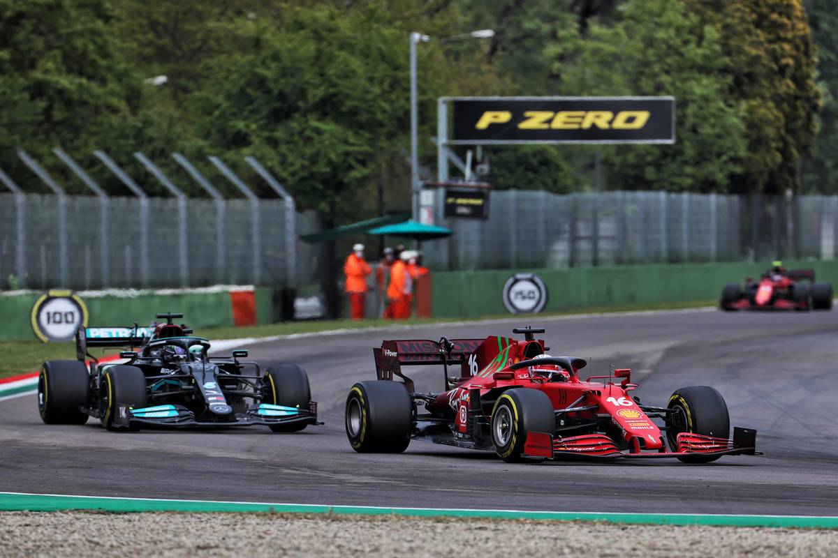 Charles Leclerc (MON) Ferrari SF-21. 18.04.2021. Formula 1 World Championship, Rd 2, Emilia Romagna Grand Prix, Imola