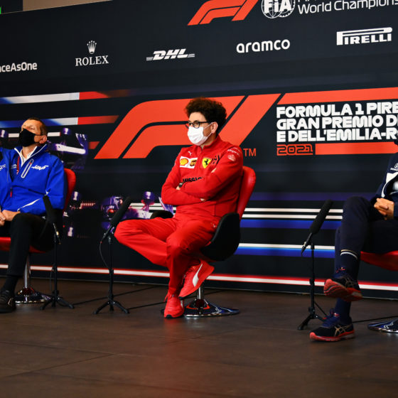 F1 – 2021 EMILIA ROMAGNA GRAND PRIX – FRIDAY PRESS CONFERENCE TRANSCRIPT
