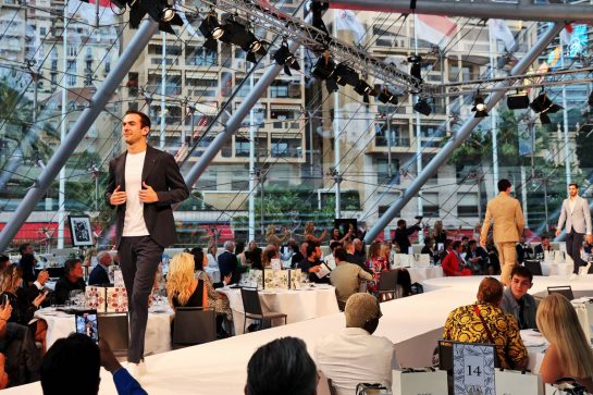 Nicholas Latifi (CDN) Williams Racing at the Amber Lounge Fashion Show.
21.05.2021. Formula 1 World Championship, Rd 5, Monaco Grand Prix, Monte Carlo, Monaco, Friday.
- www.xpbimages.com, EMail: requests@xpbimages.com © Copyright: Batchelor / XPB Images