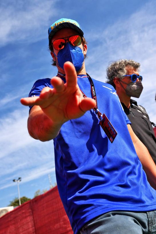 Fernando Alonso (ESP) Alpine F1 Team.
07.05.2021 Formula 1 World Championship, Rd 4, Spanish Grand Prix, Barcelona, Spain, Practice Day.
- www.xpbimages.com, EMail: requests@xpbimages.com &copy; Copyright: Moy / XPB Images