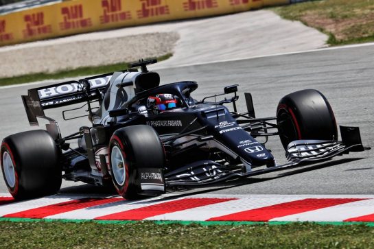 Yuki Tsunoda (JPN) AlphaTauri AT02.
07.05.2021 Formula 1 World Championship, Rd 4, Spanish Grand Prix, Barcelona, Spain, Practice Day.
- www.xpbimages.com, EMail: requests@xpbimages.com &copy; Copyright: Batchelor / XPB Images