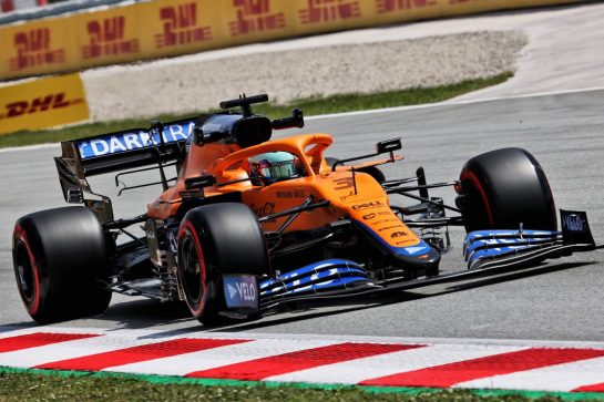 Daniel Ricciardo (AUS) McLaren MCL35M.
07.05.2021 Formula 1 World Championship, Rd 4, Spanish Grand Prix, Barcelona, Spain, Practice Day.
- www.xpbimages.com, EMail: requests@xpbimages.com &copy; Copyright: Batchelor / XPB Images