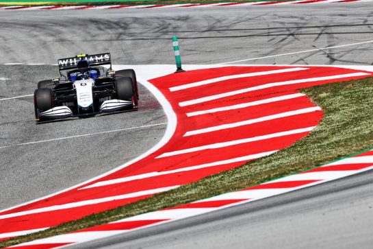 Nicholas Latifi (CDN) Williams Racing FW43B.
07.05.2021 Formula 1 World Championship, Rd 4, Spanish Grand Prix, Barcelona, Spain, Practice Day.
- www.xpbimages.com, EMail: requests@xpbimages.com &copy; Copyright: Moy / XPB Images