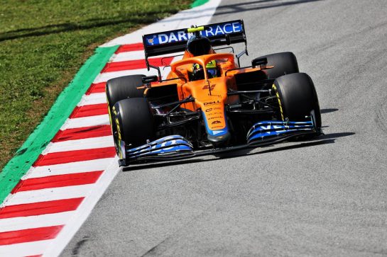 Daniel Ricciardo (AUS) McLaren MCL35M.
07.05.2021 Formula 1 World Championship, Rd 4, Spanish Grand Prix, Barcelona, Spain, Practice Day.
- www.xpbimages.com, EMail: requests@xpbimages.com &copy; Copyright: Batchelor / XPB Images