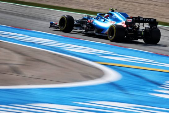 Esteban Ocon (FRA) Alpine F1 Team A521.
07.05.2021 Formula 1 World Championship, Rd 4, Spanish Grand Prix, Barcelona, Spain, Practice Day.
- www.xpbimages.com, EMail: requests@xpbimages.com &copy; Copyright: Moy / XPB Images