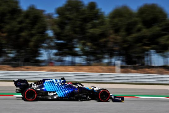 George Russell (GBR) Williams Racing FW43B.
08.05.2021. Formula 1 World Championship, Rd 4, Spanish Grand Prix, Barcelona, Spain, Qualifying Day.
- www.xpbimages.com, EMail: requests@xpbimages.com © Copyright: Batchelor / XPB Images