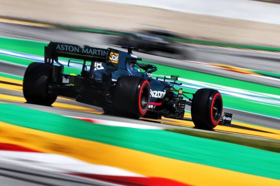 Lance Stroll (CDN) Aston Martin F1 Team AMR21.
08.05.2021. Formula 1 World Championship, Rd 4, Spanish Grand Prix, Barcelona, Spain, Qualifying Day.
- www.xpbimages.com, EMail: requests@xpbimages.com © Copyright: Moy / XPB Images