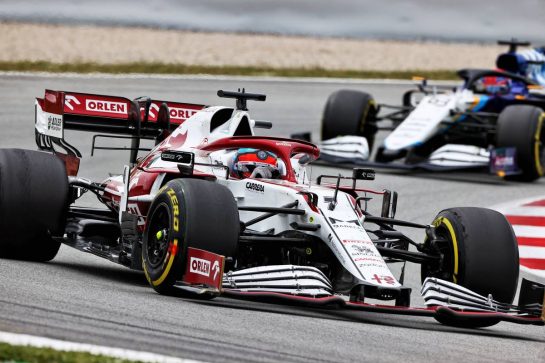 Kimi Raikkonen (FIN) Alfa Romeo Racing C41.
09.05.2021. Formula 1 World Championship, Rd 4, Spanish Grand Prix, Barcelona, Spain, Race Day.
- www.xpbimages.com, EMail: requests@xpbimages.com © Copyright: Moy / XPB Images