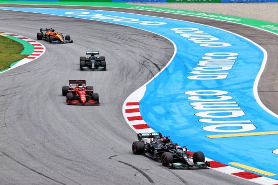 Lewis Hamilton (GBR) Mercedes AMG F1 W12.
09.05.2021. Formula 1 World Championship, Rd 4, Spanish Grand Prix, Barcelona, Spain, Race Day.
- www.xpbimages.com, EMail: requests@xpbimages.com © Copyright: Moy / XPB Images