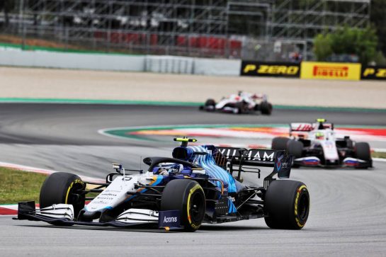 Nicholas Latifi (CDN) Williams Racing FW43B.
09.05.2021. Formula 1 World Championship, Rd 4, Spanish Grand Prix, Barcelona, Spain, Race Day.
- www.xpbimages.com, EMail: requests@xpbimages.com © Copyright: Batchelor / XPB Images