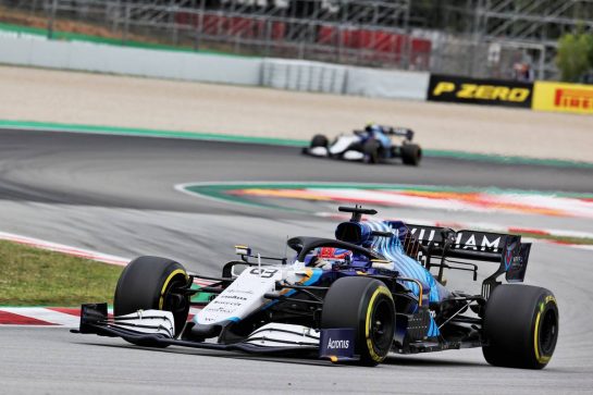 George Russell (GBR) Williams Racing FW43B.
09.05.2021. Formula 1 World Championship, Rd 4, Spanish Grand Prix, Barcelona, Spain, Race Day.
- www.xpbimages.com, EMail: requests@xpbimages.com © Copyright: Batchelor / XPB Images