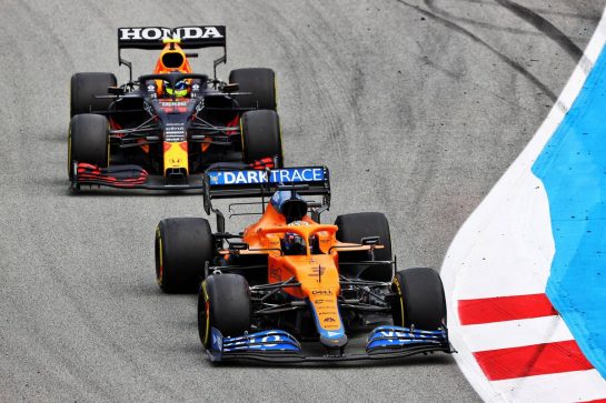 Daniel Ricciardo (AUS) McLaren MCL35M.
09.05.2021. Formula 1 World Championship, Rd 4, Spanish Grand Prix, Barcelona, Spain, Race Day.
- www.xpbimages.com, EMail: requests@xpbimages.com © Copyright: Charniaux / XPB Images