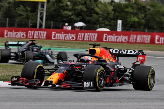 Max Verstappen (NLD) Red Bull Racing RB16B.
09.05.2021. Formula 1 World Championship, Rd 4, Spanish Grand Prix, Barcelona, Spain, Race Day.
- www.xpbimages.com, EMail: requests@xpbimages.com © Copyright: Batchelor / XPB Images