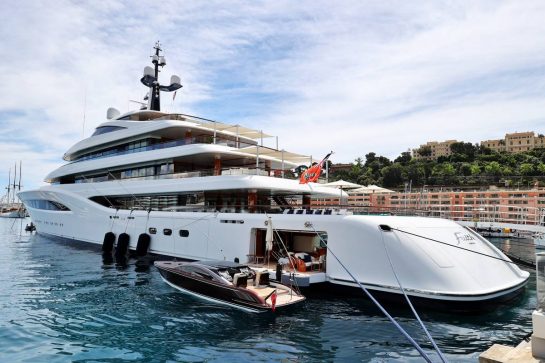 Boats in the scenic Monaco Harbour.
19.05.2021. Formula 1 World Championship, Rd 5, Monaco Grand Prix, Monte Carlo, Monaco, Preparation Day.
- www.xpbimages.com, EMail: requests@xpbimages.com © Copyright: Moy / XPB Images