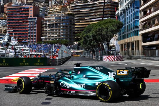 Lance Stroll (CDN) Aston Martin F1 Team AMR21.
20.05.2021. Formula 1 World Championship, Rd 5, Monaco Grand Prix, Monte Carlo, Monaco, Practice Day.
- www.xpbimages.com, EMail: requests@xpbimages.com © Copyright: Moy / XPB Images