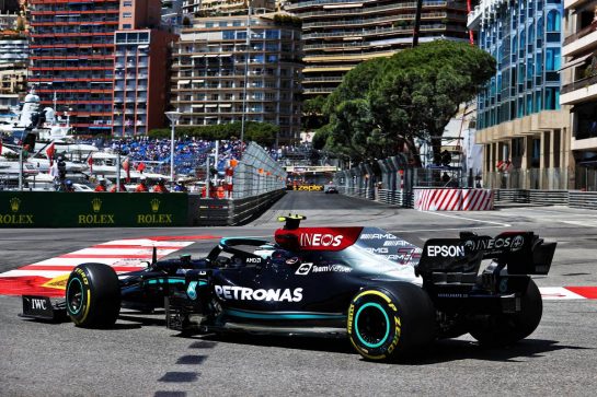 Valtteri Bottas (FIN) Mercedes AMG F1 W12.
20.05.2021. Formula 1 World Championship, Rd 5, Monaco Grand Prix, Monte Carlo, Monaco, Practice Day.
- www.xpbimages.com, EMail: requests@xpbimages.com © Copyright: Moy / XPB Images