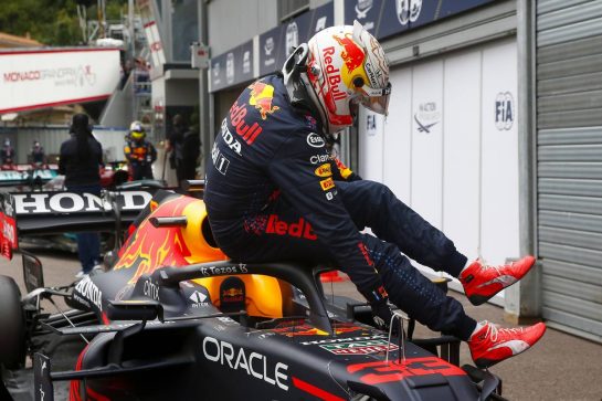 Max Verstappen (NLD) Red Bull Racing RB16B in qualifying parc ferme.
22.05.2021. Formula 1 World Championship, Rd 5, Monaco Grand Prix, Monte Carlo, Monaco, Qualifying Day.
- www.xpbimages.com, EMail: requests@xpbimages.com © Copyright: FIA Pool Image for Editorial Use Only