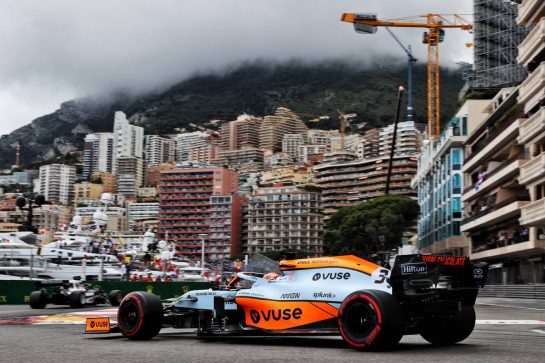 Daniel Ricciardo (AUS) McLaren MCL35M.
22.05.2021. Formula 1 World Championship, Rd 5, Monaco Grand Prix, Monte Carlo, Monaco, Qualifying Day.
- www.xpbimages.com, EMail: requests@xpbimages.com © Copyright: Batchelor / XPB Images
