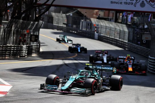 Sebastian Vettel (GER) Aston Martin F1 Team AMR21.
23.05.2021. Formula 1 World Championship, Rd 5, Monaco Grand Prix, Monte Carlo, Monaco, Race Day.
- www.xpbimages.com, EMail: requests@xpbimages.com © Copyright: Moy / XPB Images