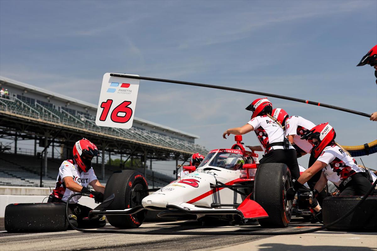 Female first for Paretta Autosport makes Indy 500 history