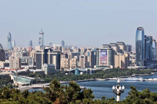 Scenic Baku.
03.06.2021. Formula 1 World Championship, Rd 6, Azerbaijan Grand Prix, Baku Street Circuit, Azerbaijan, Preparation Day.
- www.xpbimages.com, EMail: requests@xpbimages.com &copy; Copyright: Batchelor / XPB Images