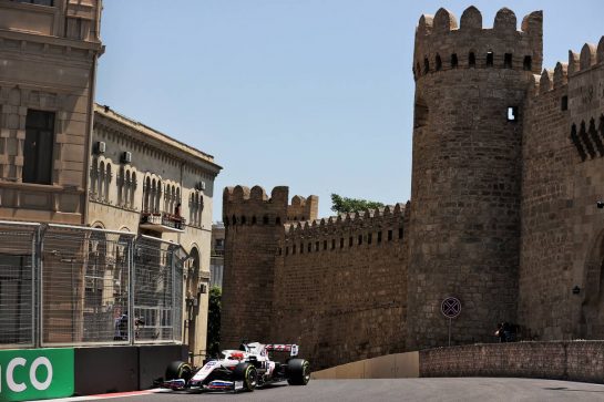 Nikita Mazepin (RUS) Haas F1 Team VF-21.
04.06.2021. Formula 1 World Championship, Rd 6, Azerbaijan Grand Prix, Baku Street Circuit, Azerbaijan, Practice Day.
- www.xpbimages.com, EMail: requests@xpbimages.com © Copyright: Batchelor / XPB Images