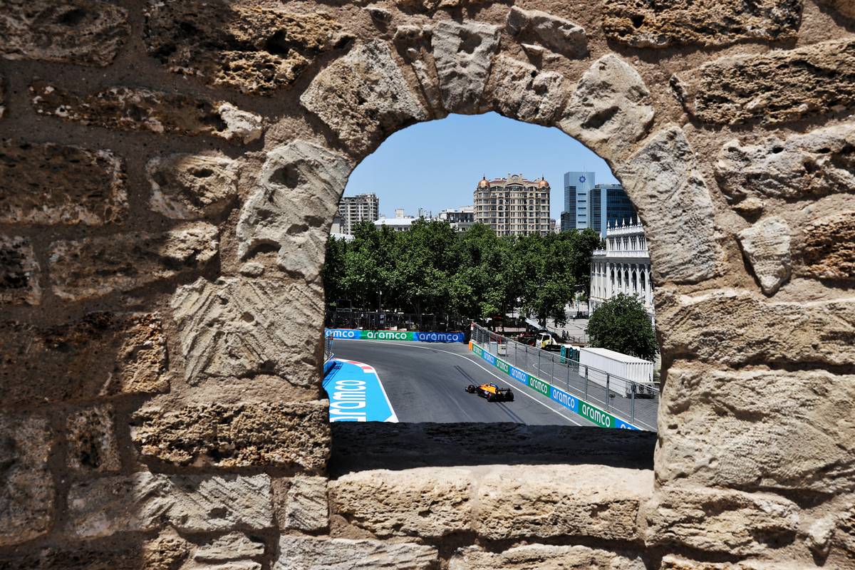 Lando Norris (GBR) McLaren MCL35M. 04.06.2021. Formula 1 World Championship, Rd 6, Azerbaijan Grand Prix, Baku