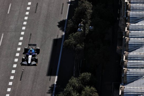 Nicholas Latifi (CDN) Williams Racing FW43B.
05.06.2021. Formula 1 World Championship, Rd 6, Azerbaijan Grand Prix, Baku Street Circuit, Azerbaijan, Qualifying Day.
- www.xpbimages.com, EMail: requests@xpbimages.com &copy; Copyright: Batchelor / XPB Images