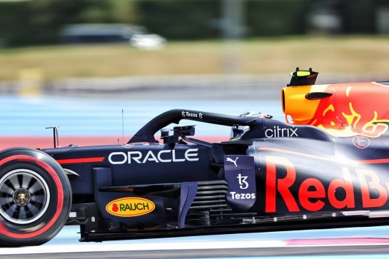 Sergio Perez (MEX) Red Bull Racing RB16B.
18.06.2021. Formula 1 World Championship, Rd 7, French Grand Prix, Paul Ricard, France, Practice Day.
- www.xpbimages.com, EMail: requests@xpbimages.com © Copyright: Charniaux / XPB Images