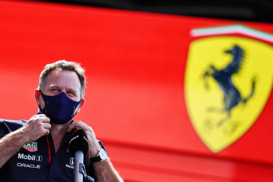 Christian Horner (GBR) Red Bull Racing Team Principal.
18.06.2021. Formula 1 World Championship, Rd 7, French Grand Prix, Paul Ricard, France, Practice Day.
- www.xpbimages.com, EMail: requests@xpbimages.com © Copyright: Moy / XPB Images