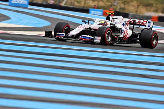 Mick Schumacher (GER) Haas VF-21.
19.06.2021. Formula 1 World Championship, Rd 7, French Grand Prix, Paul Ricard, France, Qualifying Day.
- www.xpbimages.com, EMail: requests@xpbimages.com &copy; Copyright: Batchelor / XPB Images