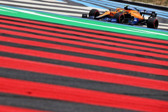 Lando Norris (GBR) McLaren MCL35M.
19.06.2021. Formula 1 World Championship, Rd 7, French Grand Prix, Paul Ricard, France, Qualifying Day.
- www.xpbimages.com, EMail: requests@xpbimages.com &copy; Copyright: Batchelor / XPB Images