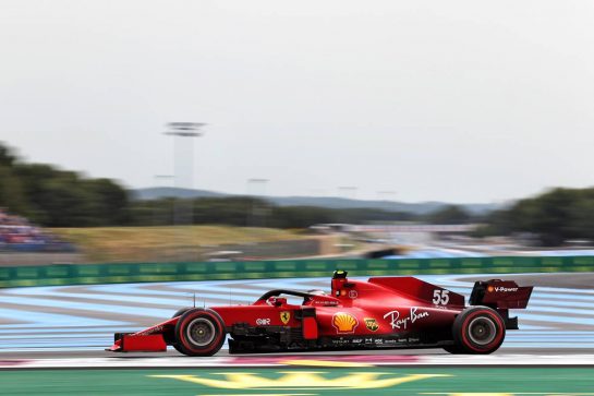 Carlos Sainz Jr (ESP) Ferrari SF-21.
19.06.2021. Formula 1 World Championship, Rd 7, French Grand Prix, Paul Ricard, France, Qualifying Day.
- www.xpbimages.com, EMail: requests@xpbimages.com &copy; Copyright: Charniaux / XPB Images