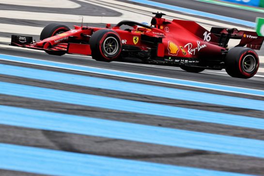 Charles Leclerc (MON) Ferrari SF-21.
19.06.2021. Formula 1 World Championship, Rd 7, French Grand Prix, Paul Ricard, France, Qualifying Day.
- www.xpbimages.com, EMail: requests@xpbimages.com &copy; Copyright: Batchelor / XPB Images