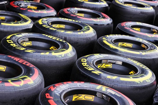Alpine F1 Team - Pirelli tyres.
19.06.2021. Formula 1 World Championship, Rd 7, French Grand Prix, Paul Ricard, France, Qualifying Day.
- www.xpbimages.com, EMail: requests@xpbimages.com &copy; Copyright: Moy / XPB Images