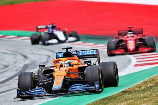 Daniel Ricciardo (AUS) McLaren MCL35M.
27.06.2021. Formula 1 World Championship, Rd 8, Steiermark Grand Prix, Spielberg, Austria, Race Day.
- www.xpbimages.com, EMail: requests@xpbimages.com © Copyright: Charniaux / XPB Images