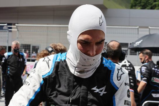 Esteban Ocon (FRA) Alpine F1 Team.
27.06.2021. Formula 1 World Championship, Rd 8, Steiermark Grand Prix, Spielberg, Austria, Race Day.
- www.xpbimages.com, EMail: requests@xpbimages.com © Copyright: Batchelor / XPB Images