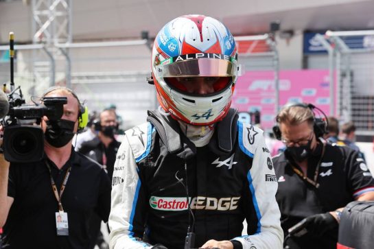 Esteban Ocon (FRA) Alpine F1 Team.
27.06.2021. Formula 1 World Championship, Rd 8, Steiermark Grand Prix, Spielberg, Austria, Race Day.
- www.xpbimages.com, EMail: requests@xpbimages.com © Copyright: Batchelor / XPB Images