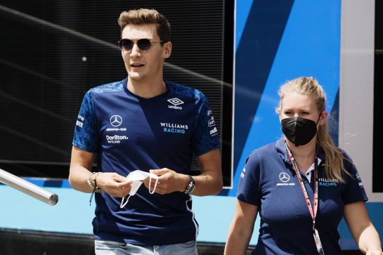 George Russell (GBR) Williams Racing.
27.06.2021. Formula 1 World Championship, Rd 8, Steiermark Grand Prix, Spielberg, Austria, Race Day.
- www.xpbimages.com, EMail: requests@xpbimages.com © Copyright: Bearne / XPB Images