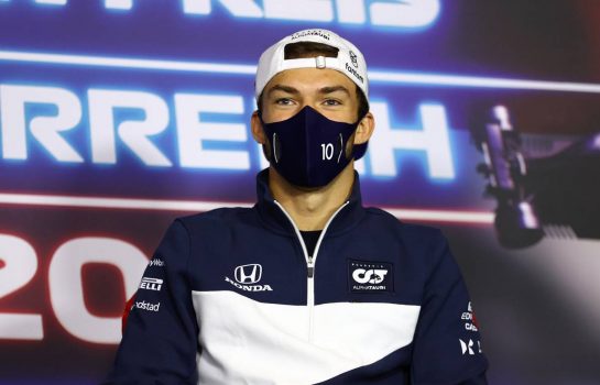 Pierre Gasly (FRA) AlphaTauri in the FIA Press Conference.
01.07.2021. Formula 1 World Championship, Rd 9, Austrian Grand Prix, Spielberg, Austria, Preparation Day.
- www.xpbimages.com, EMail: requests@xpbimages.com © Copyright: FIA Pool Image for Editorial Use Only