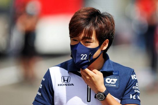 Yuki Tsunoda (JPN) AlphaTauri.
01.07.2021. Formula 1 World Championship, Rd 9, Austrian Grand Prix, Spielberg, Austria, Preparation Day.
- www.xpbimages.com, EMail: requests@xpbimages.com © Copyright: Moy / XPB Images